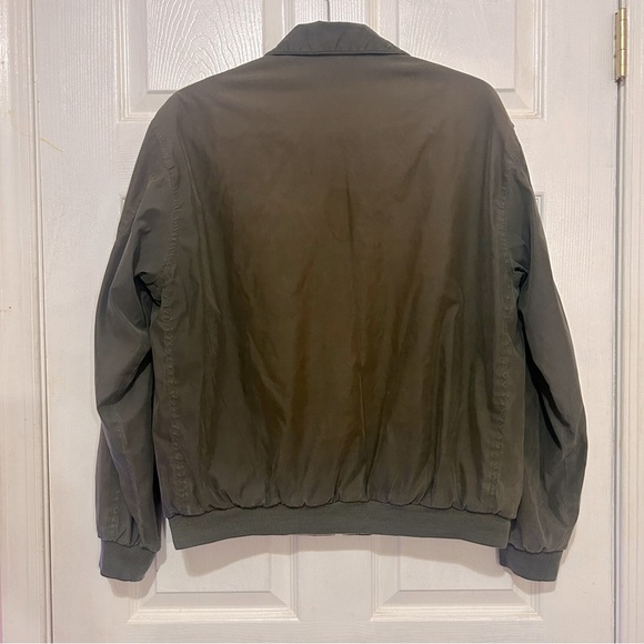 Weatherproof Jacket Full Zip Men's Size Small Olive Green Vintage - Picture 2 of 10